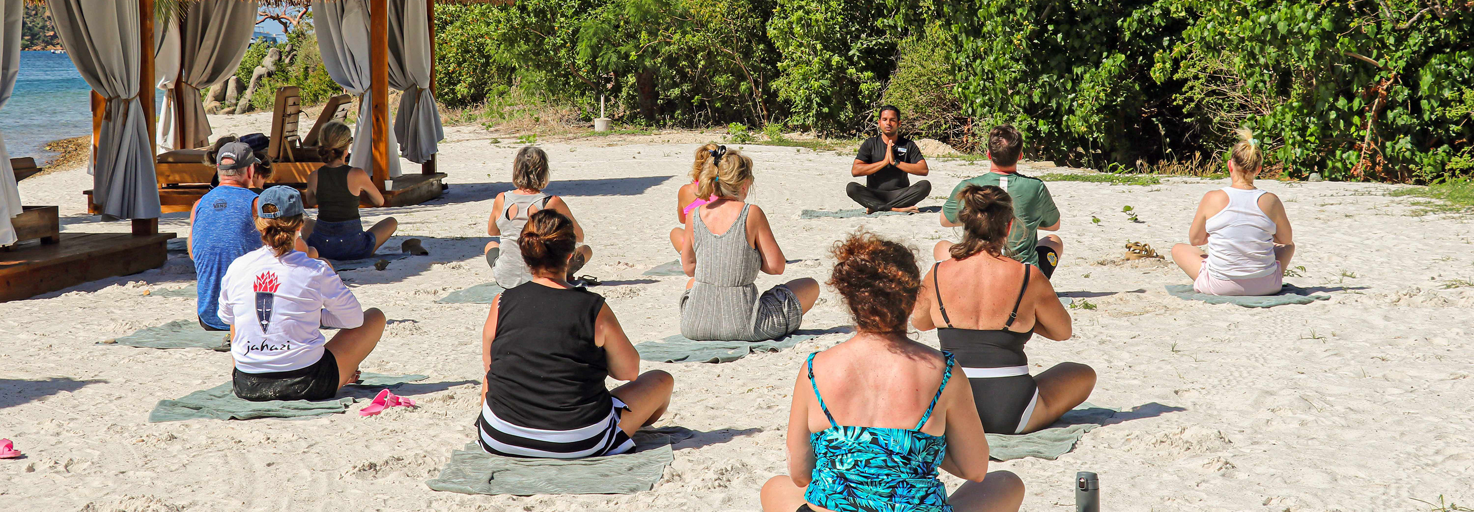 Yoga on Norman Island
